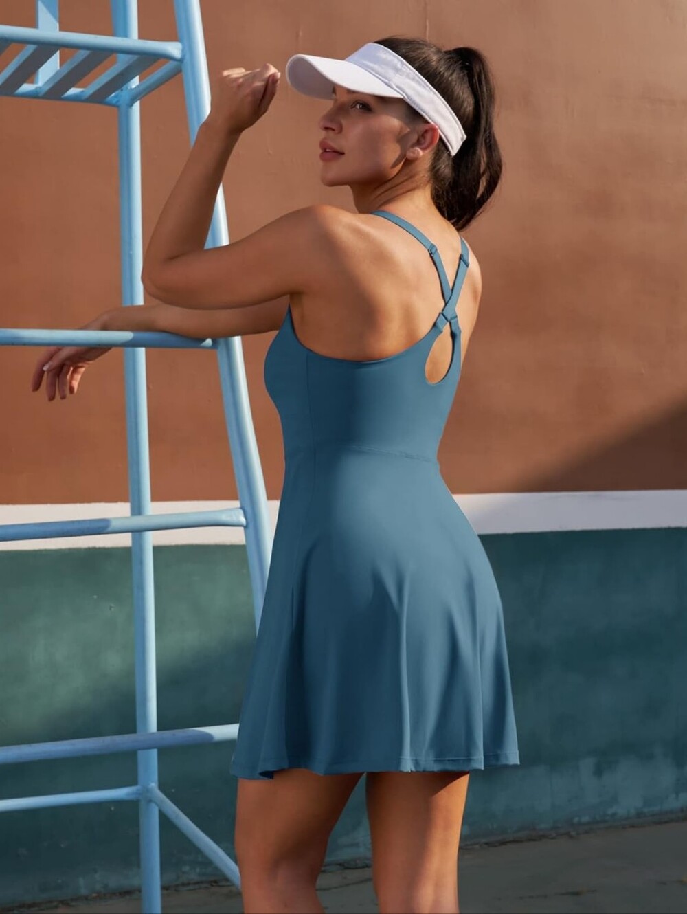 Iuga Tennis Dress Sea Blue XS